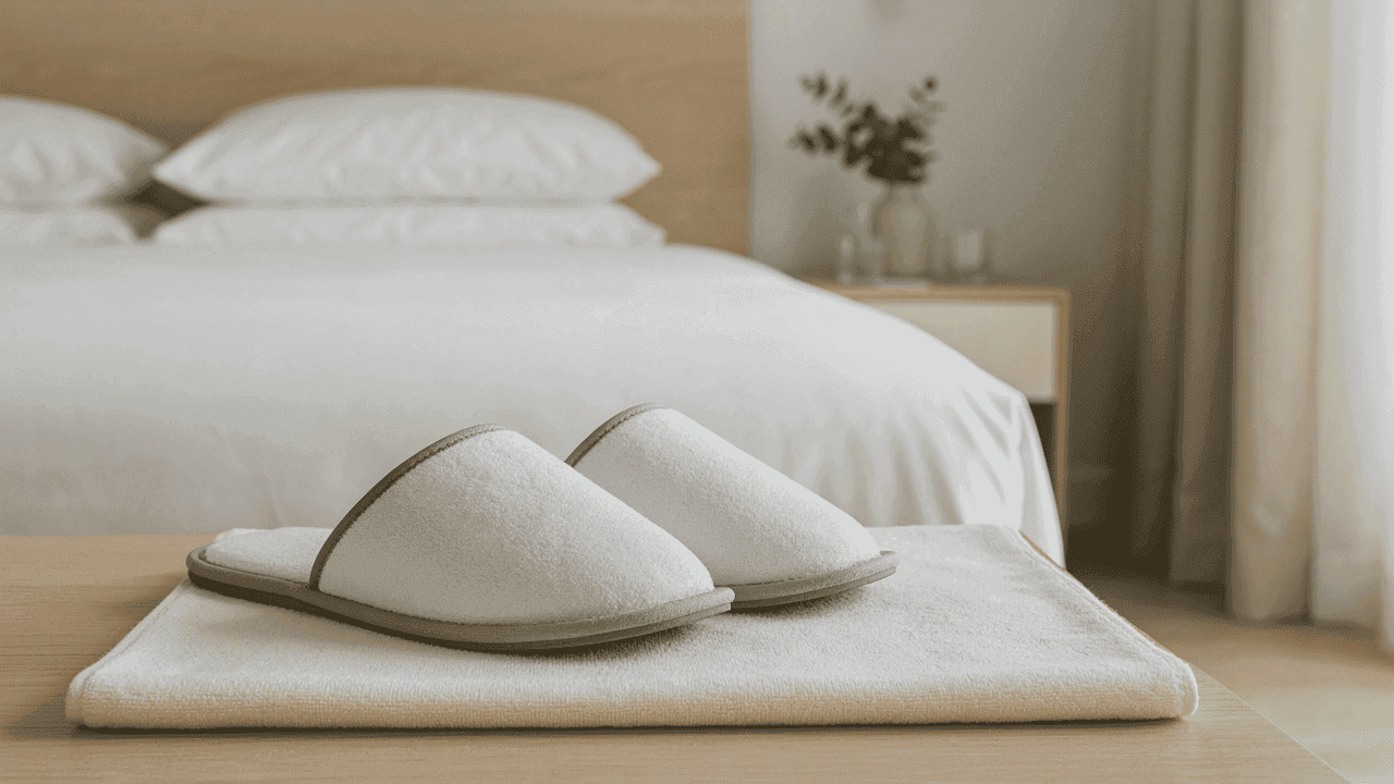 Luxury bathrobes and towels