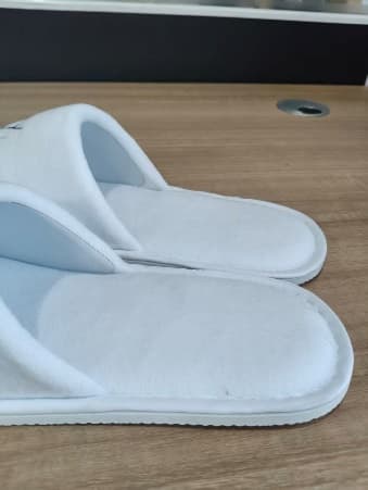 Velvet Closed-Toe Slipper